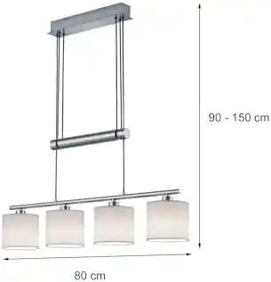 Trio Lampa wisząca GARDA 305400401