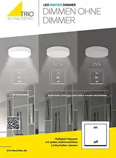 Trio Lampa wisząca LED 9W FRANKLIN 326510108