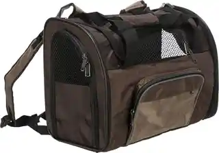 Trixie Shiva plecak transporter dla psa, torba, nylon, czarna, 28871