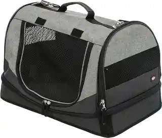 Trixie Holly Dogs Carrier torba dla psów 50x30x30 cm czarno szara