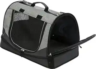 Trixie Holly Dogs Carrier torba dla psów 50x30x30 cm czarno szara