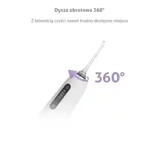 TrueLife AquaFloss Compact C200 Biały Irygator do zębów
