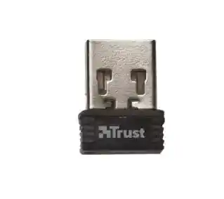 Trust Veza Wireless Touchpad Keyboard Czarny Klawiatura komputerowa