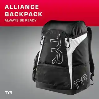 Tyr alliance team backpack 45l czarno biały