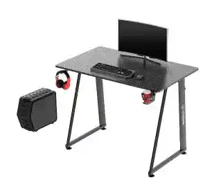 Ultradesk ENTER V2 burko gamingowe 100cm czarne