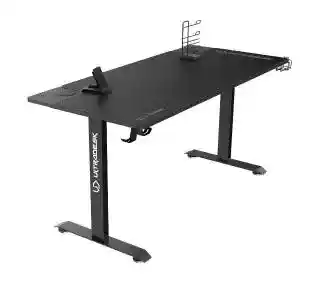 Ultradesk MOMENTUM 152cm Czarny Biurko gamingowe