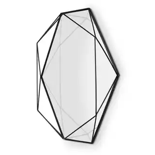 Umbra Lustro Prisma Czarne