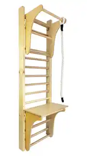 Underfit Drabinka gimnastyczna Leon 220 x 80 cm drewniana