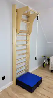 Underfit Drabinka gimnastyczna Leon 220 x 80 cm drewniana