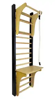 Underfit Drabinka gimnastyczna Leon 230 x 80 cm czarna