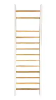 Underfit Drabinka gimnastyczna Leon 240 x 80 cm biała