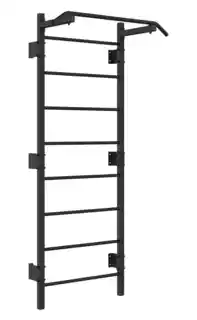 Underfit Drabinka gimnastyczna metalowa 228 x 115 cm z drążkiem i ławką