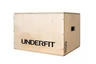 Underfit Skrzynia Drewniana Plyometryczna 60X50X40 Cm