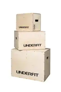Underfit Skrzynia Drewniana Plyometryczna 60X50X40 Cm