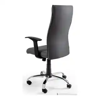 Unique fotel Black on Black nylon, ergonomiczny, regulowany, obrotowy, z podłokietnikami, czarny, kolekcja Unique