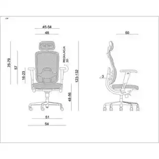 Unique fotel ergonomiczny VIP Żółty, skóra ekologiczna, regulacja wysokości, podłokietniki, obrotowy, nowoczesny design
