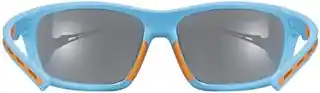 Uvex okulary przeciwsłoneczne Sportstyle 229, niebieski, poliwęglanowe soczewki, lekka rama, ochrona UV 400