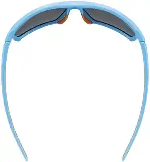 Uvex okulary przeciwsłoneczne Sportstyle 229, niebieski, poliwęglanowe soczewki, lekka rama, ochrona UV 400
