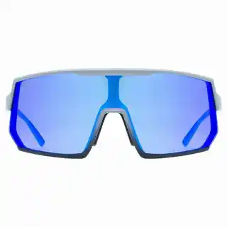 Uvex Okulary rowerowe Sportstyle 235 szary granatowy polaryzacyjne lekkie szybki wymienne