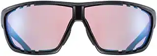 Uvex Okulary rowerowe Sportstyle 706 CV czarne litemirror outdoor, polaryzacyjne, lekkie, dla dorosłych