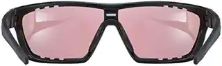 Uvex Okulary rowerowe Sportstyle 706 CV czarne litemirror outdoor, polaryzacyjne, lekkie, dla dorosłych