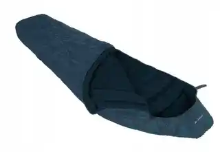 Vaude Sioux 400 Syn Baltic Sea, śpiwór syntetyczny, lekki, kompresyjny, dla dorosłych, z certyfikatem OEKO-TEX