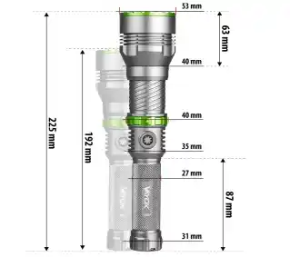 Vayox Latarka taktyczna VA0363