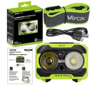 Vayox Latarki czołowe VA0361 600 lm