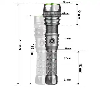 Vayox Latarki VA0364 3000 lm