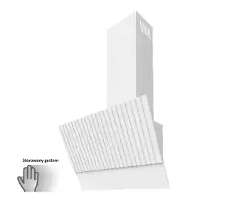 VDB VI-Vento Gest 60 Biały Okap przyścienny