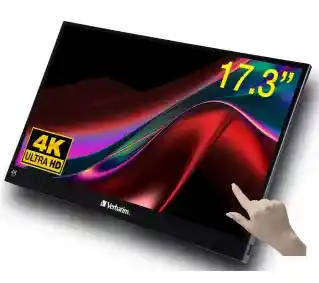 Verbatim PMT-17 32239 17,3 4K IPS 60Hz 6ms Przenośny Dotykowy Monitor LED