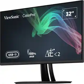 ViewSonic VP3256-4K 32 IPS Monitor 3840 x 2160 4K UHD 60Hz 5ms