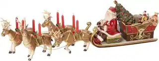 Villeroy Boch Świecznik - Kulig ze Św. Mikołajem Christmas Toys