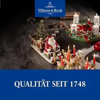 Villeroy Boch Świecznik - Kulig ze Św. Mikołajem Christmas Toys