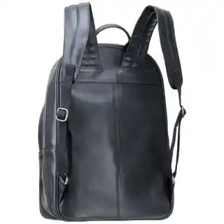Visconti Skórzany duży plecak na laptop 13 TC-80 - czarny