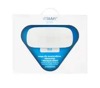 VITAMMY Waga dla noworodków i starszych dzieci Grow Biały