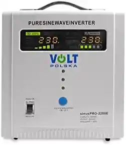 Volt Polska 2200E UPS przetwornica napięcia sinuspro AVR 12/230V 2200W
