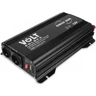 Volt Przetwornica Napięcia Czysty Sinus 12V 230V 3000W