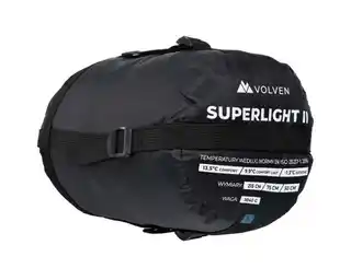 Volven Śpiwór Superlight II Oliwkowy prawy