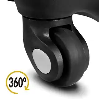 Voyano Zestaw walizek Minorka 51 60 70 cm z kosmetyczką Szary 51-60-70