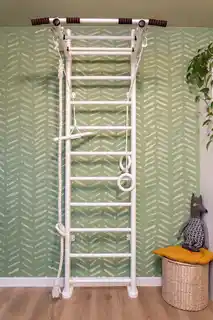 Wallbarz Drabinka gimnastyczna drewniana Adler wenge