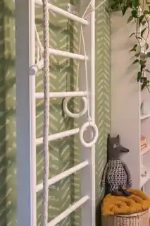 Wallbarz Drabinka gimnastyczna drewniana Adler wenge