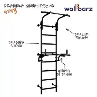 Wallbarz Drabinka gimnastyczna metalowa Gym 3