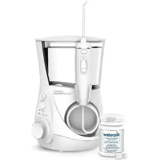 Waterpik WF-05 Whitening Professional irygator do zębów, 4 dysze, działanie wybielające