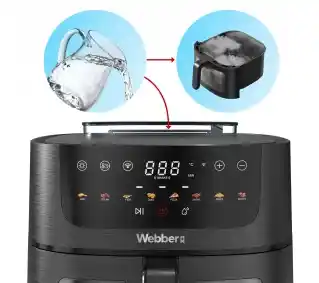 Webber AF800 1800W 8l Aplikacja mobilna Air fryer