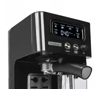 Webber M5 Andes Ekspres kolbowy ciśnieniowy, stal nierdzewna, 15 bar, automatyczne spienianie mleka