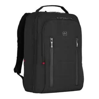 Wenger Plecak na laptopa City Traveler 16 cali czarny, wodoodporny, lekki, z kieszenią na akcesoria