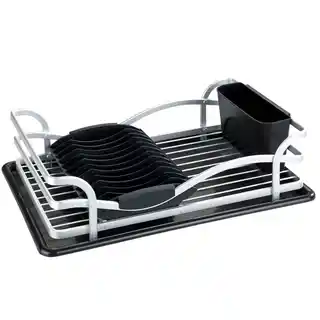 WENKO Suszarka do naczyń, 46,5 x 31,5 x 13 cm, aluminium