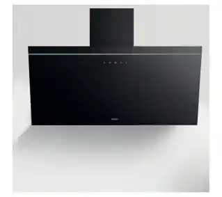 Whirlpool WHVP 82F LT K czarny okap kominowy LED 80cm