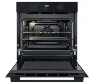 Whirlpool OMSR58CU1SB Czarny piekarnik elektryczny z termoobiegiem